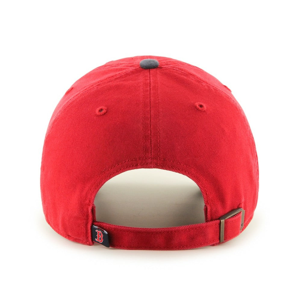 Boston Red Sox '47 Clean Up Adjustable Hat - Red - 47 brand Lifestyle