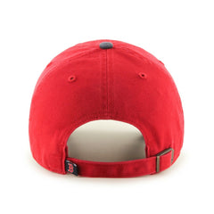 Boston Red Sox '47 Clean Up Adjustable Hat - Red - 47 brand Lifestyle