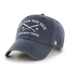 Boston Red Sox '47 Cross Bats Clean Up Adjustable Hat - Blue - 47 brand Online