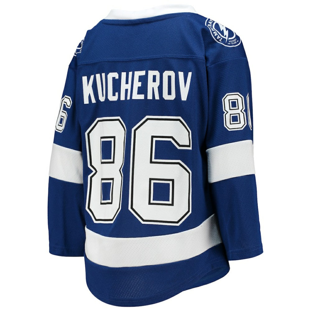 Nikita Kucherov Tampa Bay Lightning Youth Home Replica Player Jersey - Blue - NHL 4245370