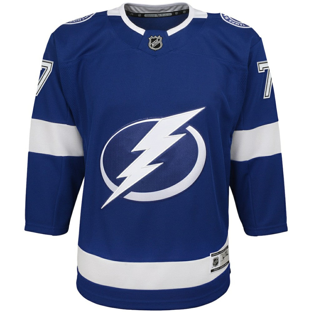 Victor Hedman Tampa Bay Lightning Youth Home Premier Player Jersey - Blue - NHL 4245543