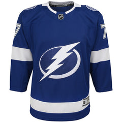 Victor Hedman Tampa Bay Lightning Youth Home Premier Player Jersey - Blue - NHL 4245543