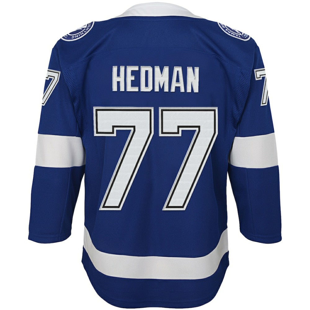 Victor Hedman Tampa Bay Lightning Youth Home Premier Player Jersey - Blue - NHL 4245543