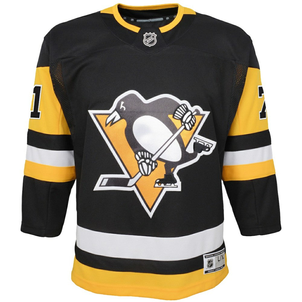 Evgeni Malkin Pittsburgh Penguins Youth Home Premier Player Jersey - Black - NHL 4245545