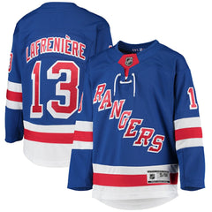 Alexis Lafreniere New York Rangers Youth Home Premier Player Jersey - Blue - NHL 4245547