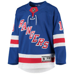 Alexis Lafreniere New York Rangers Youth Home Premier Player Jersey - Blue - NHL 4245547