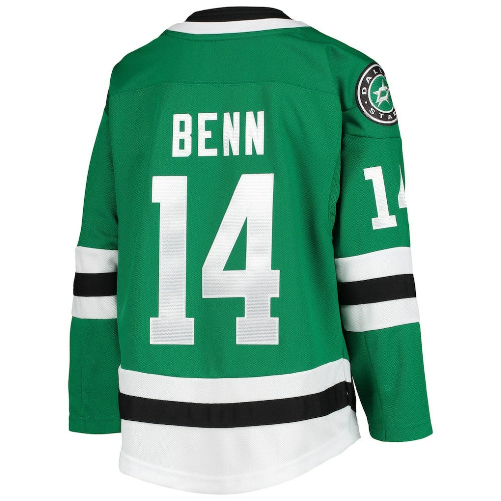 Jamie Benn Dallas Stars Youth Home Premier Player Jersey - Kelly Green - NHL 4245548