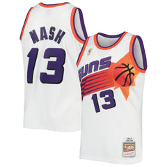 Steve Nash Phoenix Suns 1996/97 Hardwood Classics Swingman Jersey White | Mitchell & Ness US
