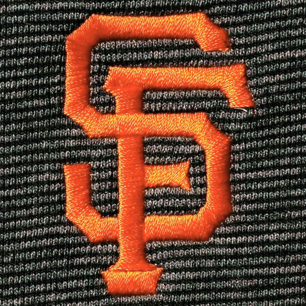 San Francisco Giants Vineyard Vines Saltwater Quarter-Zip Jacket - Charcoal - MLB Lifestyle