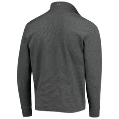 San Francisco Giants Vineyard Vines Saltwater Quarter-Zip Jacket - Charcoal - MLB Lifestyle
