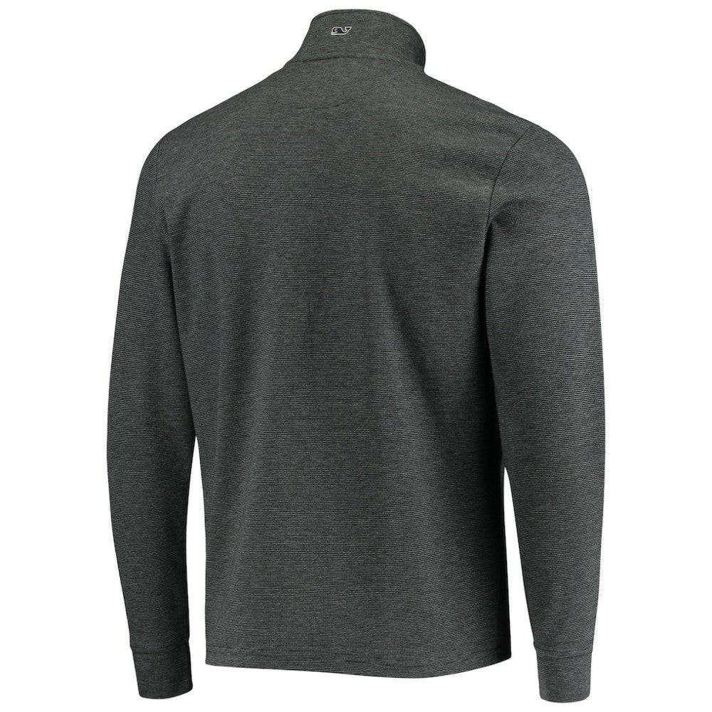 Chicago White Sox Vineyard Vines Saltwater Quarter-Zip Jacket - Charcoal - MLB Sale