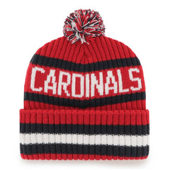 St. Louis Cardinals '47 Bering Cuffed Knit Hat with Pom - Red - 47 brand Sale