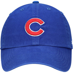 Chicago Cubs '47 Youth Team Logo Clean Up Adjustable Hat - Royal - 47 brand Discount