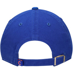 Chicago Cubs '47 Youth Team Logo Clean Up Adjustable Hat - Royal - 47 brand Discount