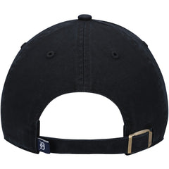 Detroit Tigers '47 Youth Team Logo Clean Up Adjustable Hat - Black - 47 brand Sale