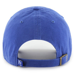 Kansas City Royals '47 Youth Team Logo Clean Up Adjustable Hat - Royal - 47 brand Sale