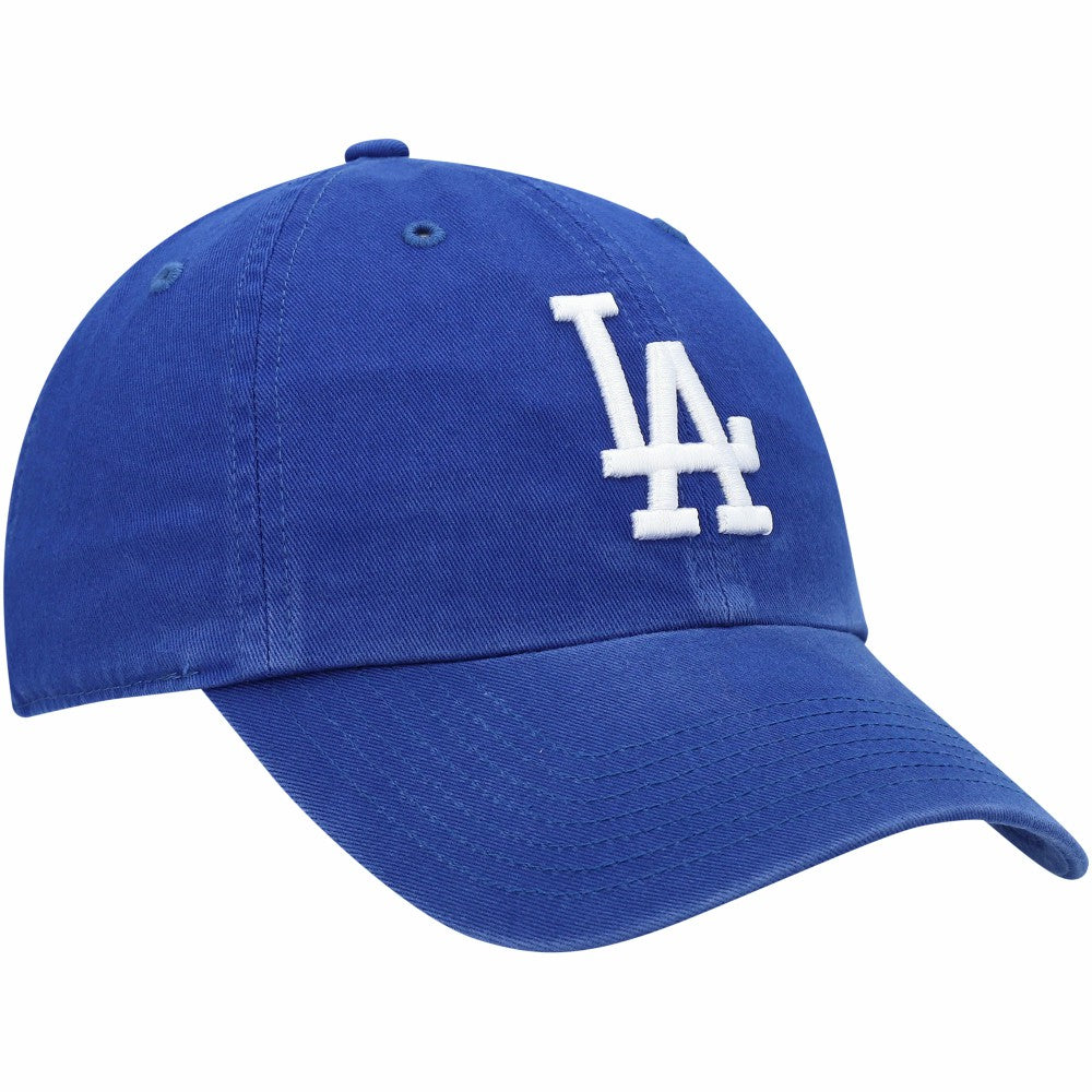Los Angeles Dodgers '47 Youth Team Logo Clean Up Adjustable Hat - Royal - 47 brand Sale
