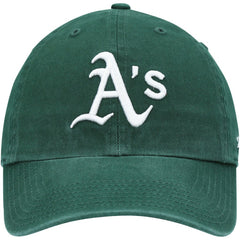 Athletics '47 Youth Team Logo Clean Up Adjustable Hat - Green - 47 brand Discount