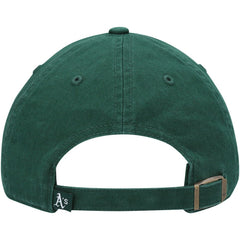 Athletics '47 Youth Team Logo Clean Up Adjustable Hat - Green - 47 brand Discount