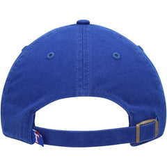 Texas Rangers '47 Youth Team Logo Clean Up Adjustable Hat - Royal - 47 brand Online