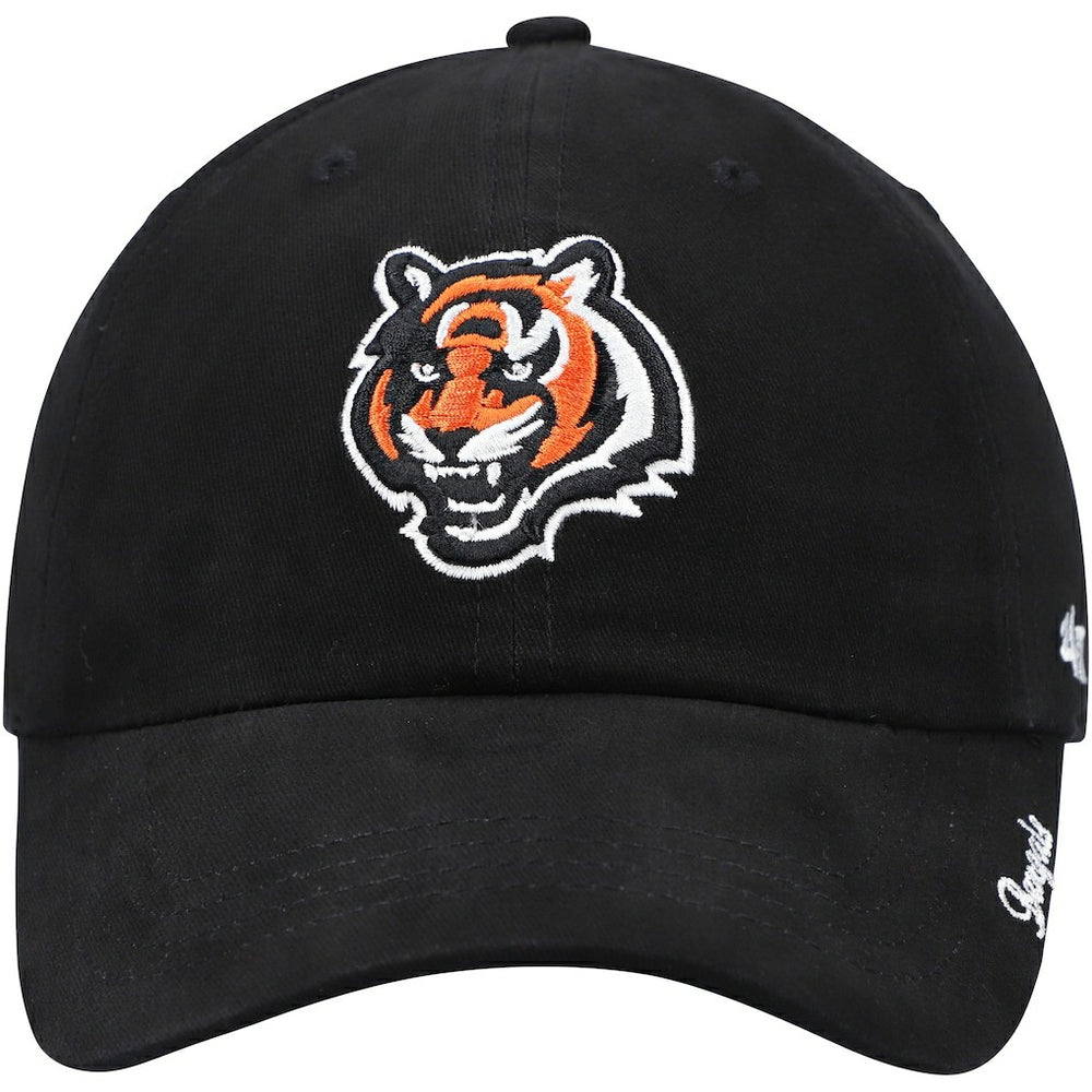 47 brand Cincinnati Bengals '47 Women's Miata Clean Up Primary Adjustable Hat Black