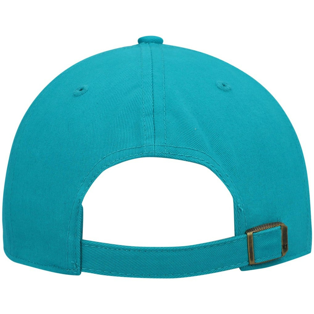 47 brand Miami Dolphins '47 Women's Miata Clean Up Primary Adjustable Hat Aqua