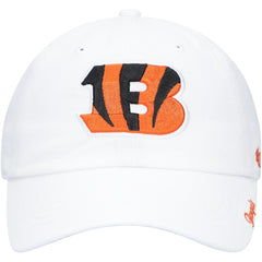 47 brand Cincinnati Bengals '47 Women's Team Miata Clean Up Adjustable Hat White