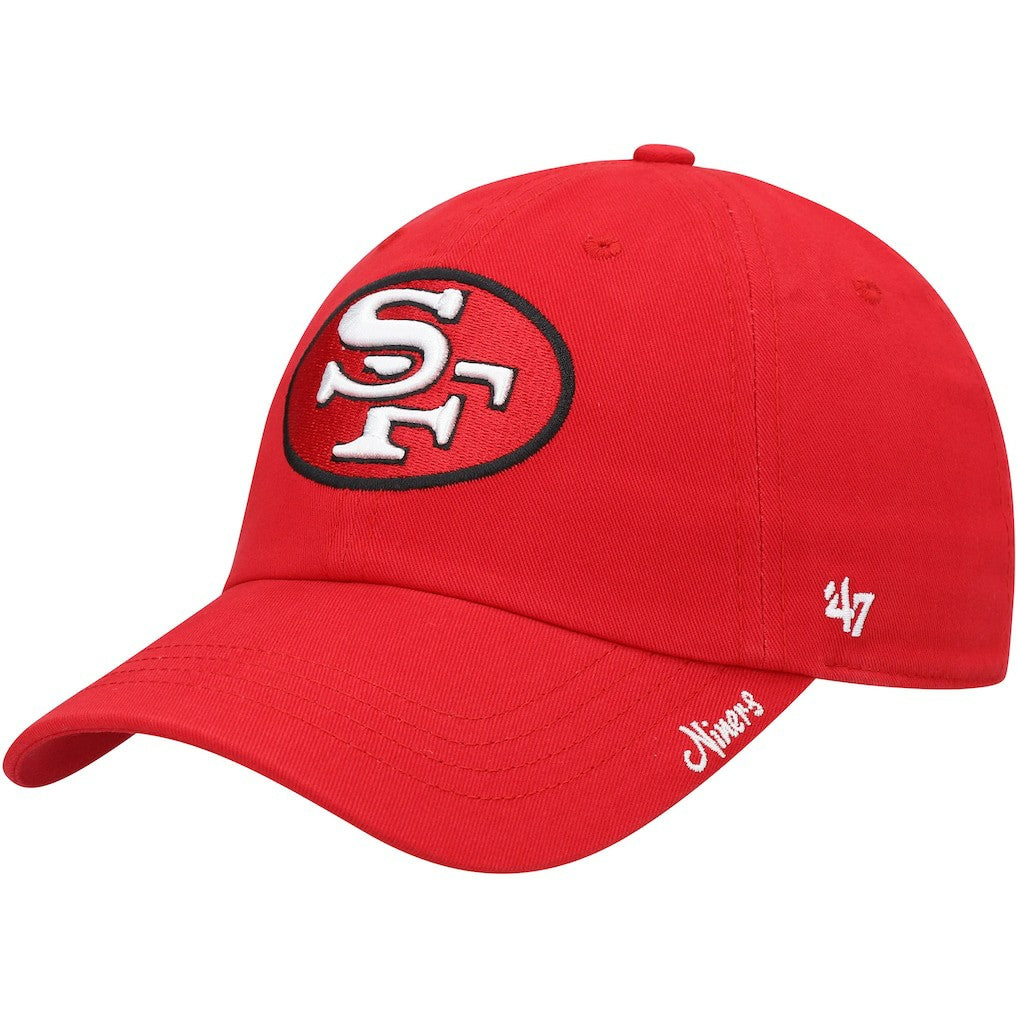 47 brand San Francisco 49ers '47 Women's Miata Clean Up Adjustable Hat Scarlet