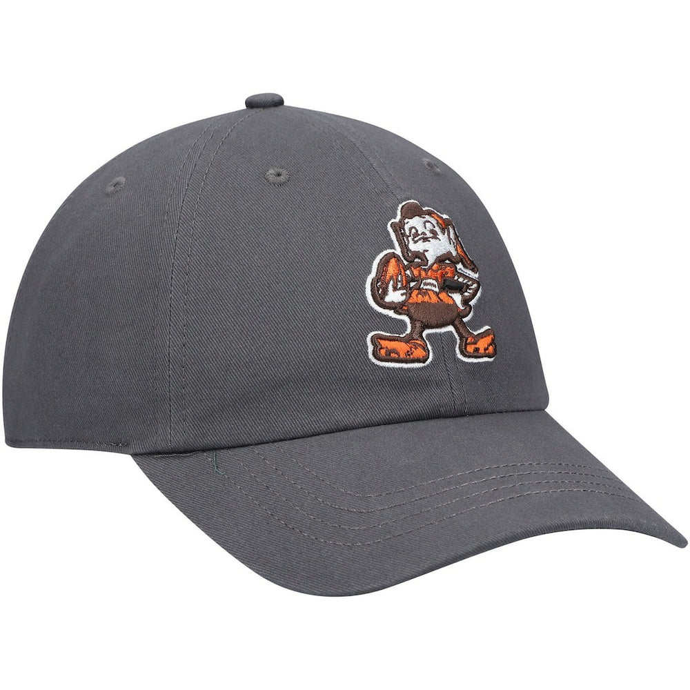47 brand Cleveland Browns '47 Women's Brownie The Elf Miata Clean Up Adjustable Hat Charcoal