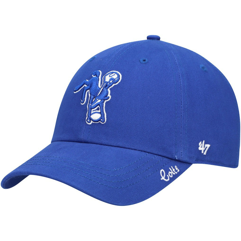 47 brand Indianapolis Colts '47 Women's Miata Clean Up Adjustable Hat Royal