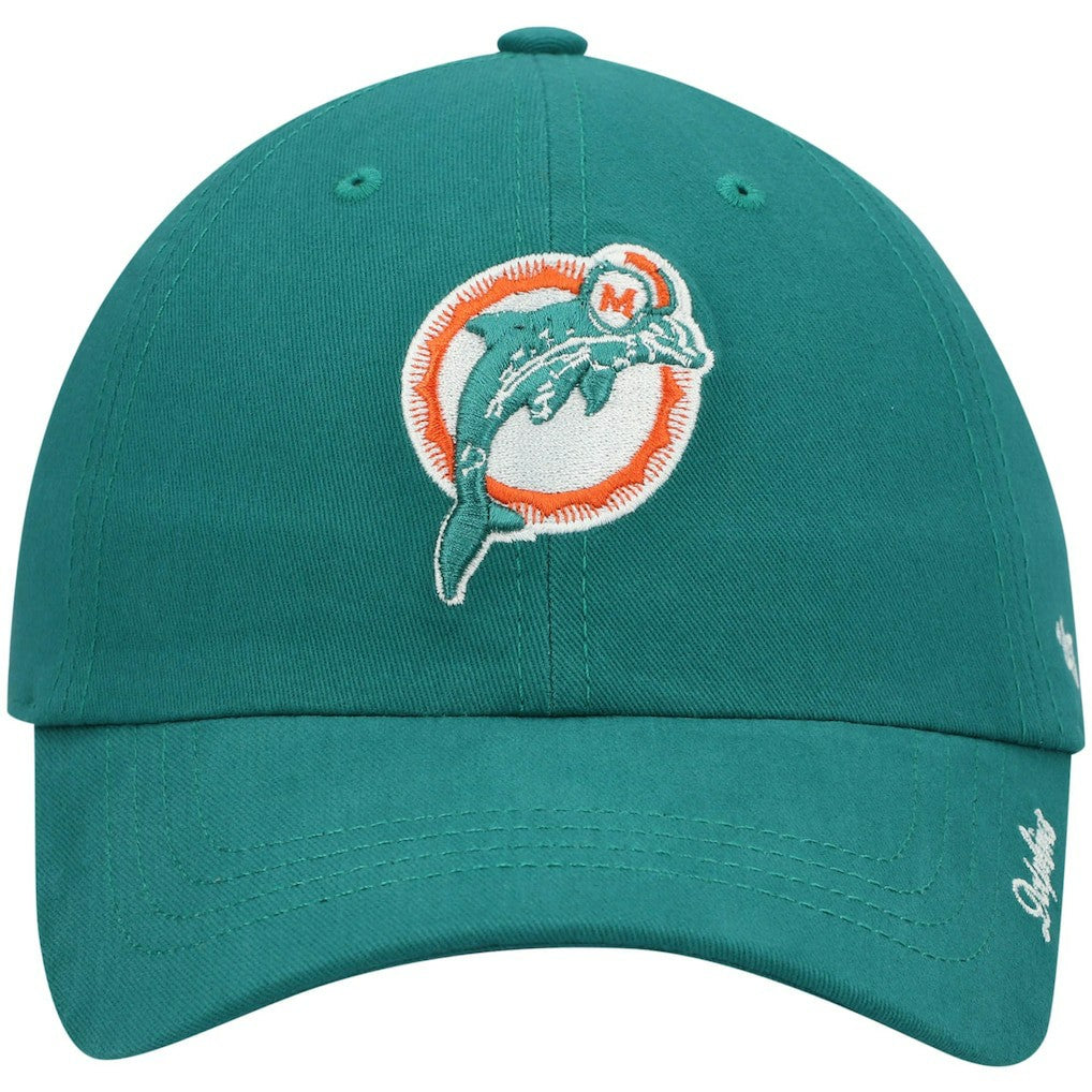 47 brand Miami Dolphins '47 Women's Miata Clean Up Adjustable Hat Aqua