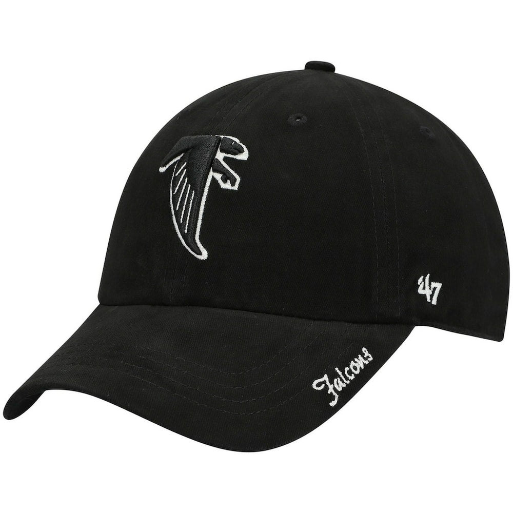 47 brand Atlanta Falcons '47 Women's Miata Clean Up Adjustable Hat Black