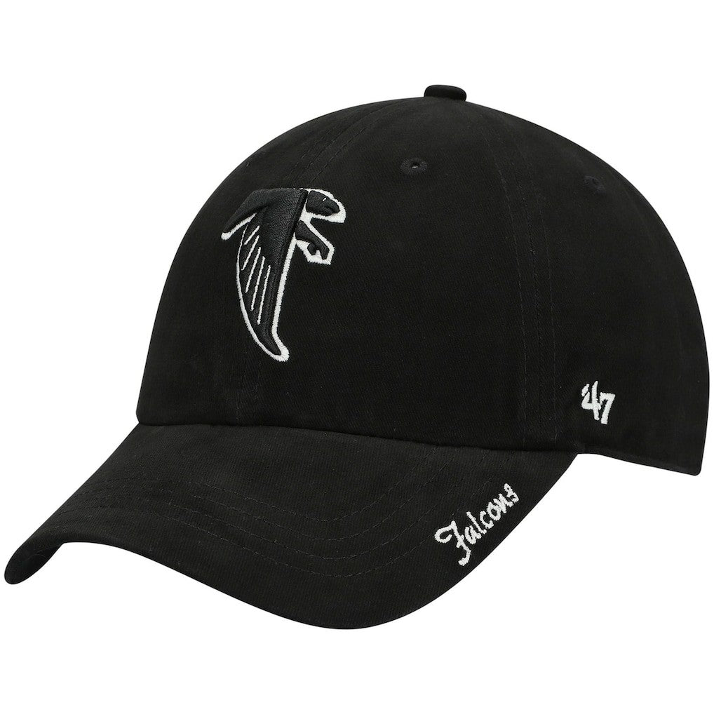 47 brand Atlanta Falcons '47 Women's Miata Clean Up Adjustable Hat Black