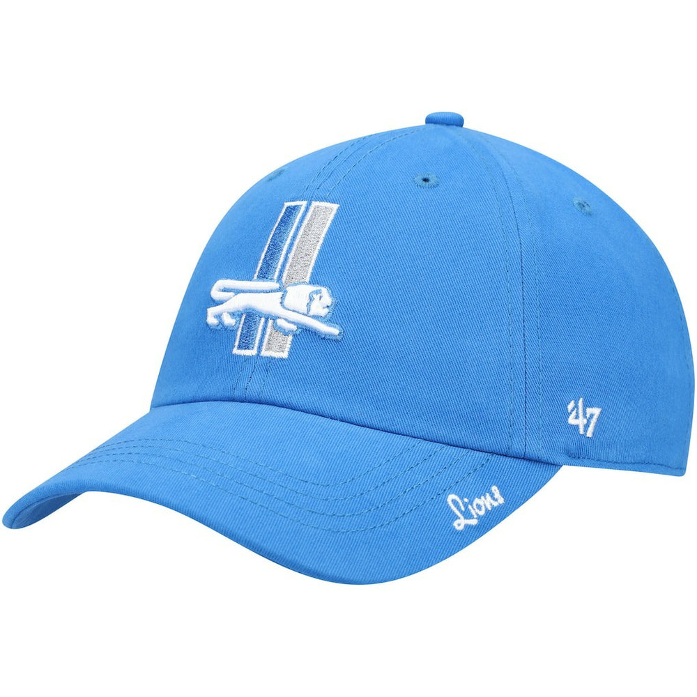 47 brand Detroit Lions '47 Women's Miata Clean Up Adjustable Hat Blue