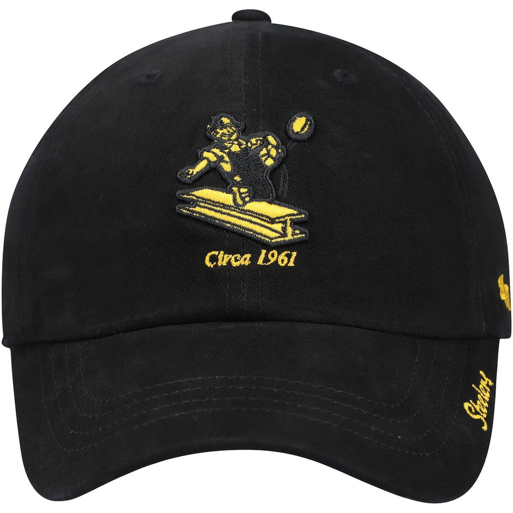 47 brand Pittsburgh Steelers '47 Women's Miata Clean Up Adjustable Hat Black