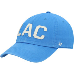 47 brand Los Angeles Chargers '47 Women's Finley Clean Up Adjustable Hat Powder Blue