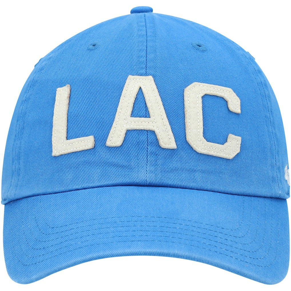 47 brand Los Angeles Chargers '47 Women's Finley Clean Up Adjustable Hat Powder Blue