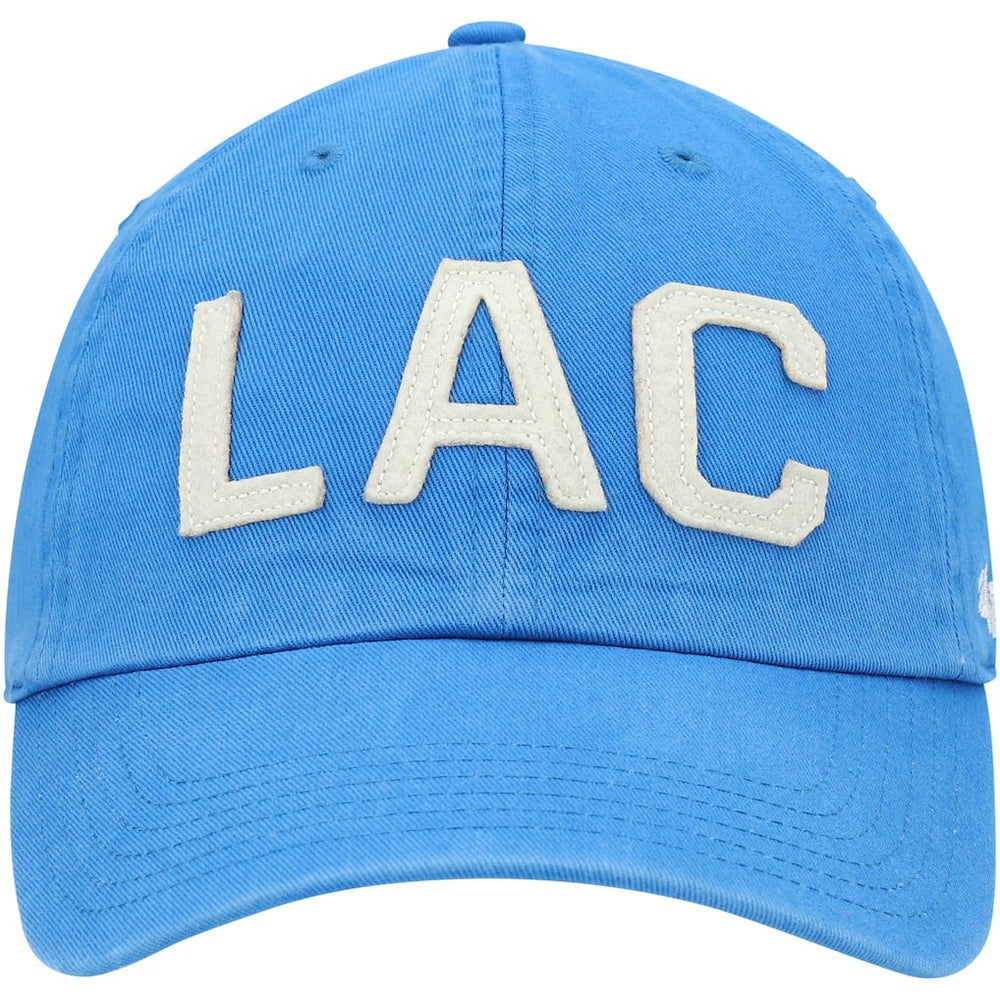47 brand Los Angeles Chargers '47 Women's Finley Clean Up Adjustable Hat Powder Blue