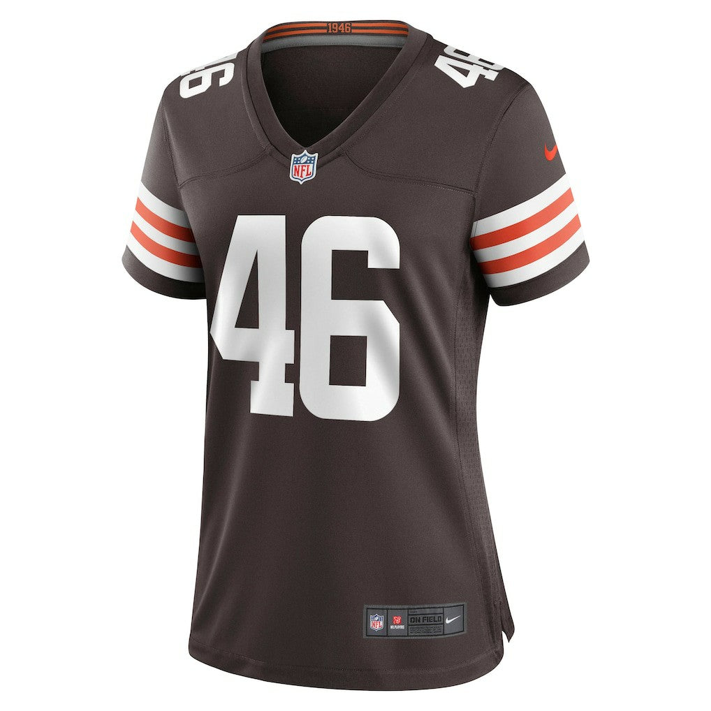 Nike Don Fleming Cleveland Browns Women's Retired Player Jersey Brown