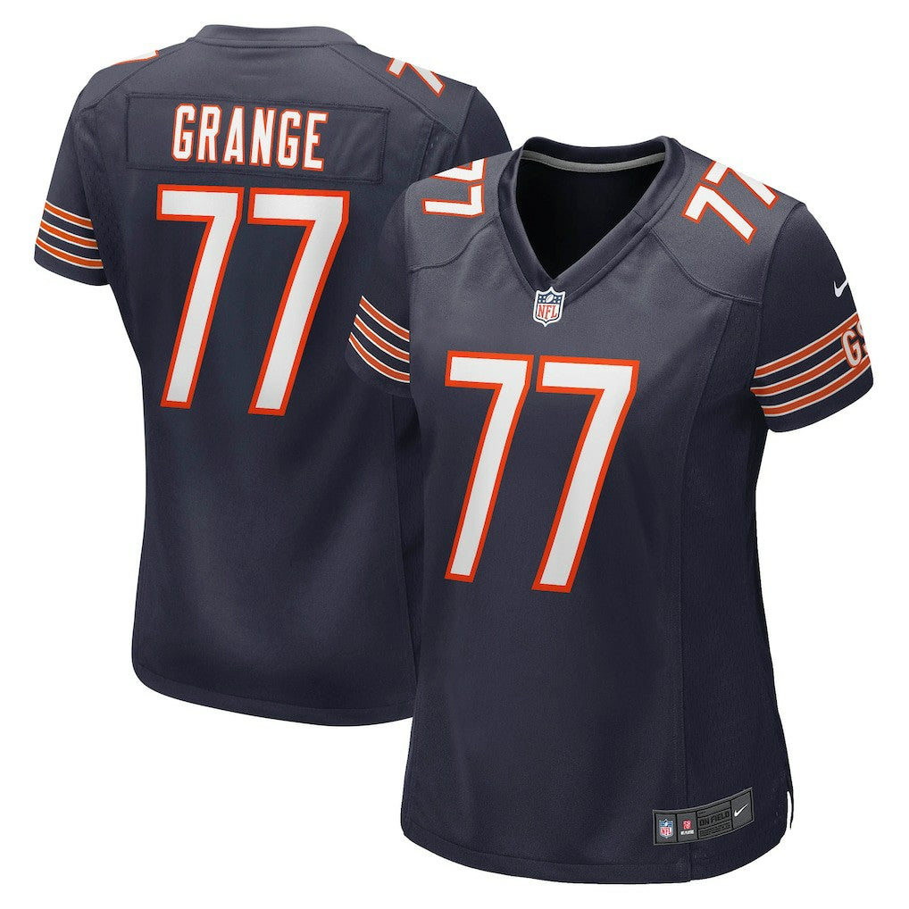 Nike Red Grange Chicago Bears Women's Retired Player Jersey Navy