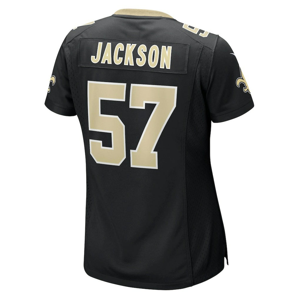 Nike Rickey Jackson New Orleans Saints Women's Retired Player Jersey Black