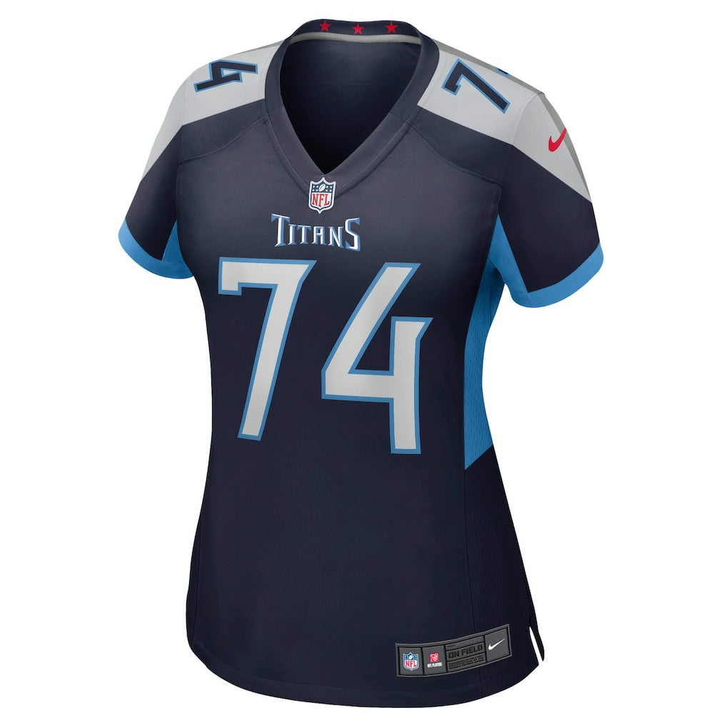 Nike Bruce Matthews Tennessee Titans Women's Retired Player Jersey Navy