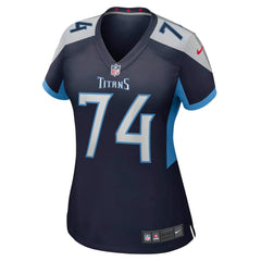 Nike Bruce Matthews Tennessee Titans Women's Retired Player Jersey Navy