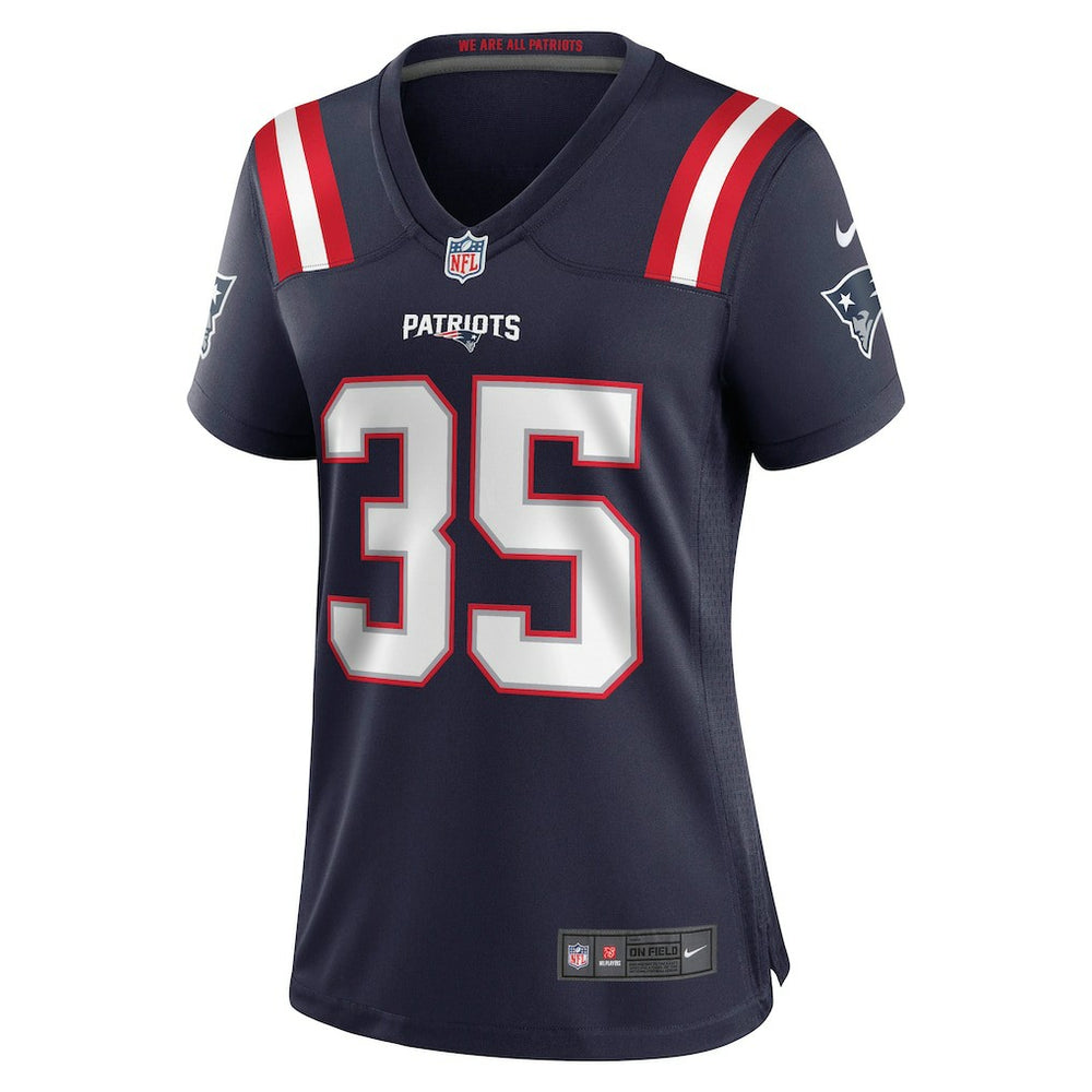 Nike Jim Nance New England Patriots Women's Retired Player Jersey Navy