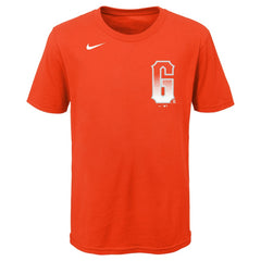 San Francisco Giants Nike Youth City Connect Wordmark T-Shirt - Orange - Nike Lifestyle