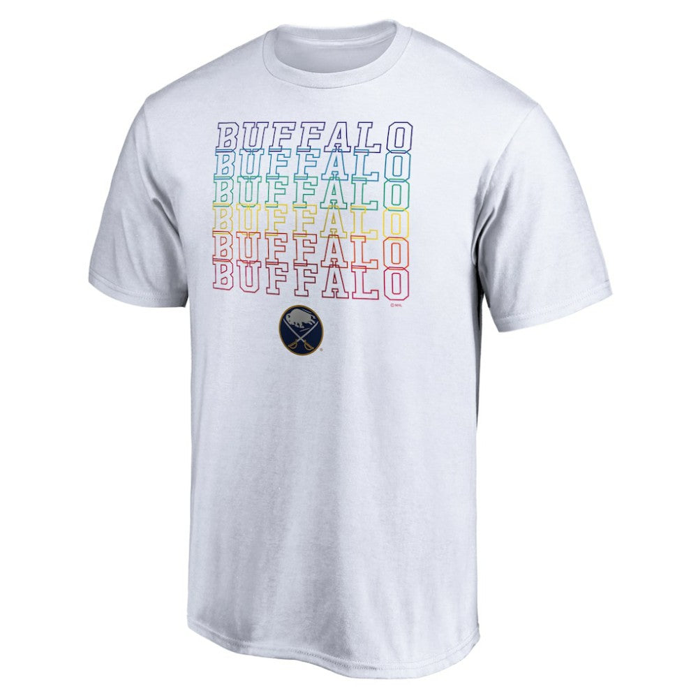 Buffalo Sabres City Pride T-Shirt - White - NHL 4257393