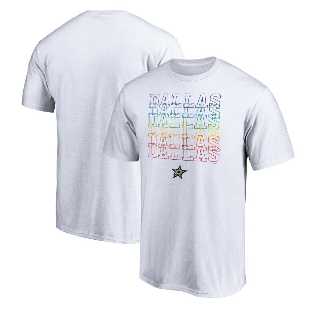 Dallas Stars City Pride T-Shirt - White - NHL 4257399