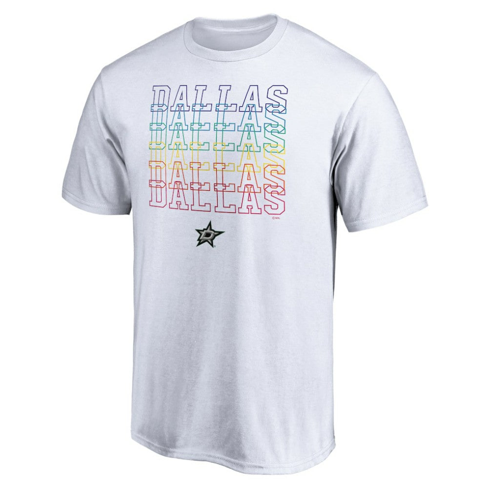 Dallas Stars City Pride T-Shirt - White - NHL 4257399