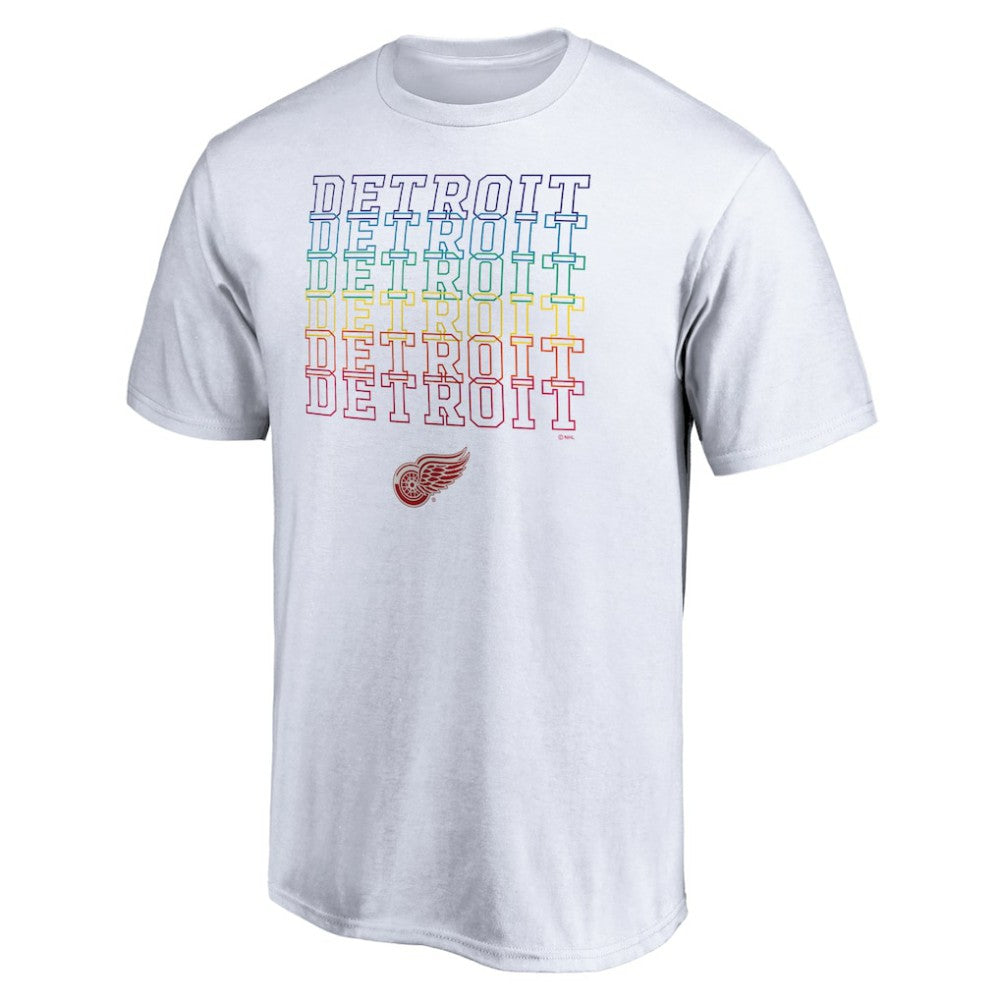 Detroit Red Wings City Pride T-Shirt - White - NHL 4257400
