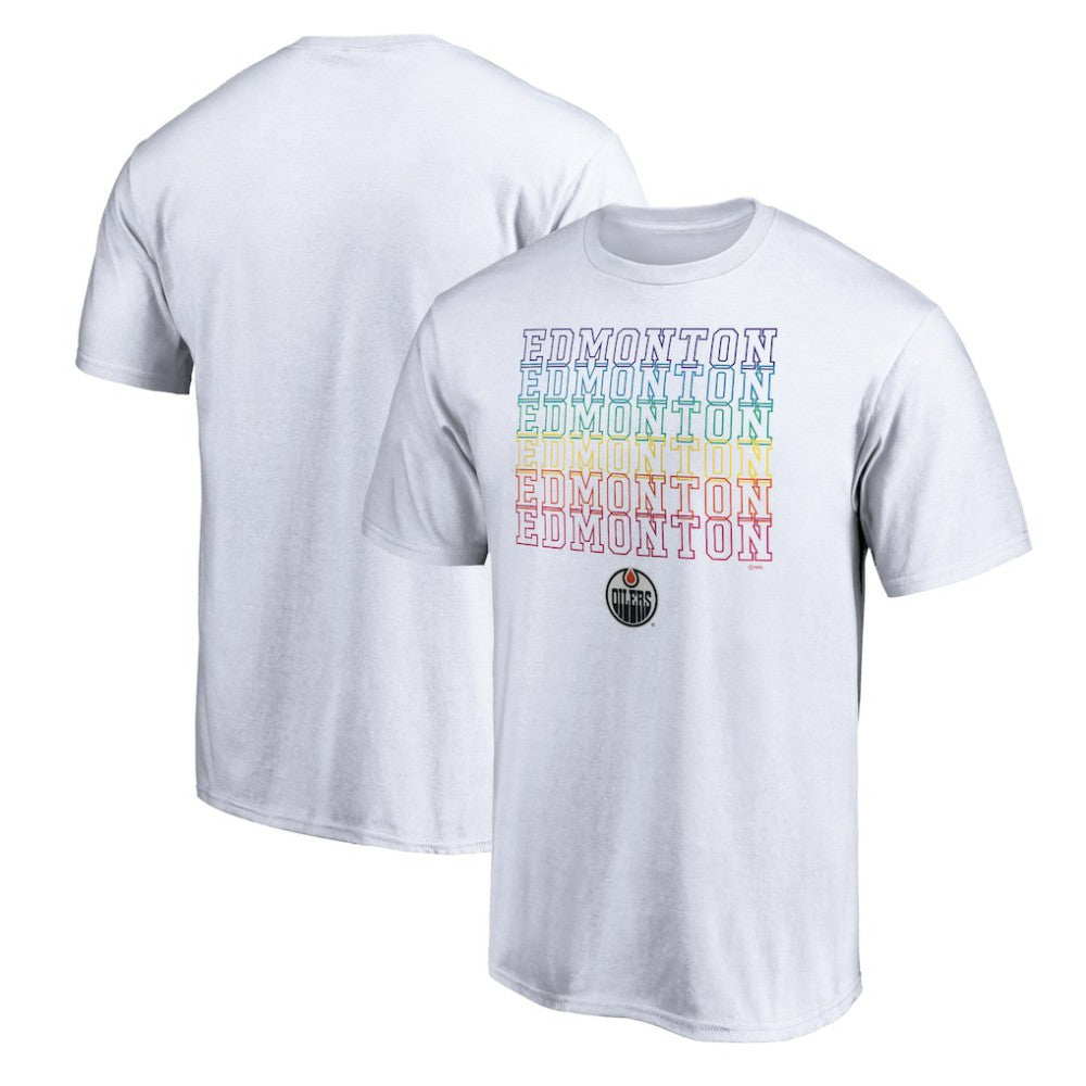 Edmonton Oilers City Pride T-Shirt - White - NHL 4257401